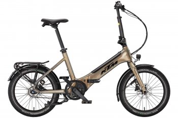 Skládácí elektrokolo KTM  MACINA FOLD 20 OLIVE PEARL (BLACK)