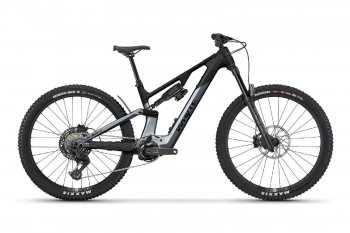 Horské celoodpružené elektrokolo WHYTE Karve 160 RS Gray, silver (AWEKARRS)