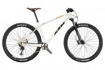 Horské kolo KTM MYROON PRO OPAL WHITE (BLACK+ORANGE)