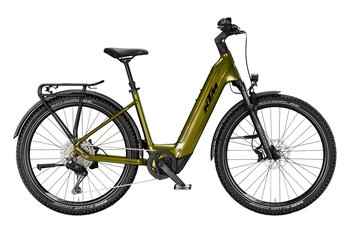 Horské elektrokolo KTM MACINA AERA 872 LFC Di2 US GOBLIN GREEN