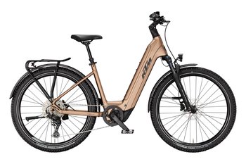 Horské elektrokolo KTM MACINA AERA CX 720 LFC US MUDDY MATT