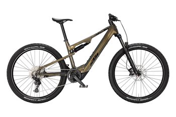 Horské celoodpružené elektrokolo KTM MACINA CHACANA CX 720 OLIVE PEARL