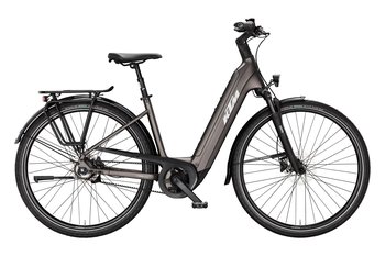 Městské elektrokolo KTM MACINA CITY P720 BELT US MOON ROCK MATT