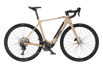 Lehké gravel elektrokolo KTM MACINA GRAVELATOR SX 10 GREY BEIGE MATT