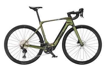 Lehké gravel elektrokolo KTM MACINA GRAVELATOR SX ELITE KIWI MATT