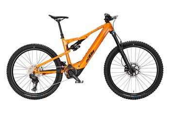 Horské celoodpružené elektrokolo KTM MACINA KAPOHO MASTER CX-R Di2 FRESH ORANGE