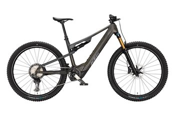 Horské celoodpružené elektrokolo KTM MACINA LYCAN EXONIC CX-R Di2 STAINED LAZER BLACK MATT