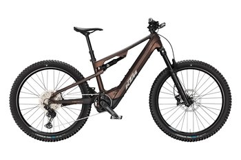 Horské celoodpružené elektrokolo KTM MACINA LYCAN MASTER CX-R MARS BLACK MATT