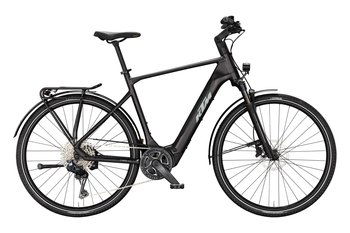 Lehké trekingové elektrokolo KTM MACINA SPORT SX 10 Di2 H DIAMOND BLACK MATT