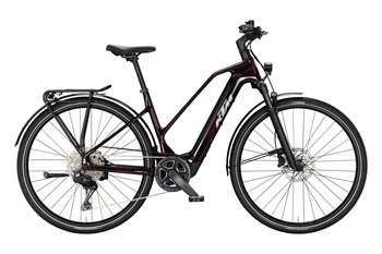 Lehké trekingové elektrokolo KTM MACINA SPORT SX ELITE Di2 D RED CARBON