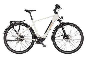 Lehké trekingové elektrokolo KTM MACINA SUPERBELT SX 20 H METALLIC WHITE