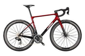Silniční kolo KTM REVELATOR ALTO EXONIC AXS PM CARBON CRYSTAL RED