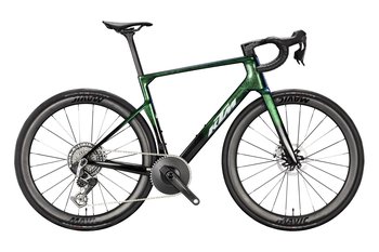 Silniční kolo KTM REVELATOR SYRO PRESTIGE AXS PM CRYSTAL GECKO