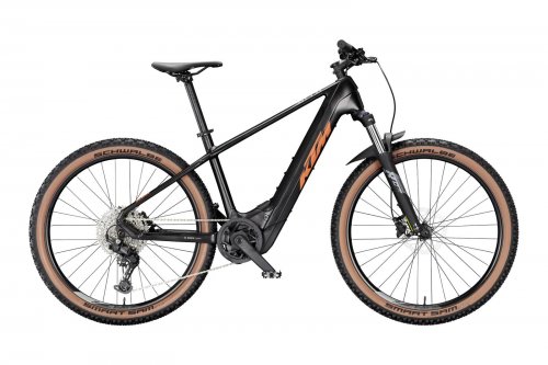 Horské elektrokolo KTM MACINA TEAM 873 DIAMOND BLACK MATT (ORANGE+GREY)