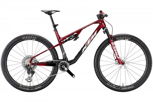 Celoodpružené kolo KTM  SCARP EXONIC CARBON CRYSTAL RED