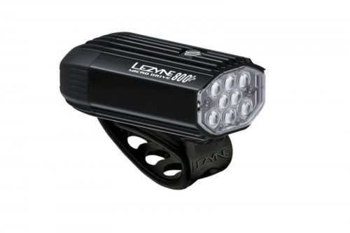 Přední světlo LEZYNE LIGHT FRONT MICRO DRIVE 800+ FRONT SATIN BLACK
