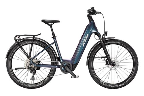 Horské elektrokolo KTM MACINA AERA 873 LFC US PURPLE RAIN
