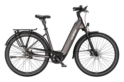 Městské elektrokolo KTM MACINA CITY 820 XL BELT US MOON ROCK MATT