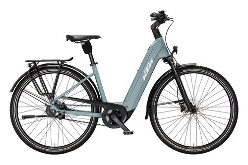 Městské elektrokolo KTM MACINA CITY PX 720 BELT Di2 US BLUEGREY MATT