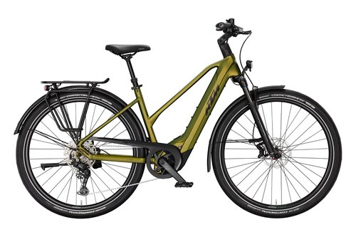 Trekingové elektrokolo KTM MACINA GRAN 830 D GOBLIN GREEN MATT
