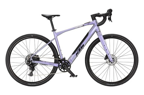 Lehké gravel elektrokolo KTM MACINA GRAVELATOR HX SONIC PURPLE