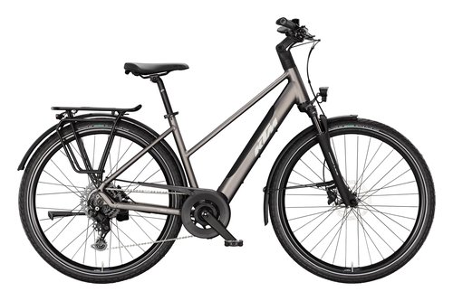 Lehké trekingové elektrokolo KTM MACINA JOY D MOON ROCK MATT