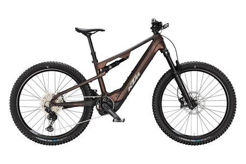 Horské celoodpružené elektrokolo KTM MACINA LYCAN MASTER CX-R MARS BLACK MATT