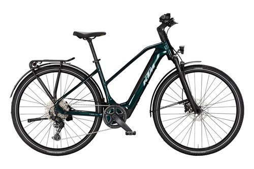 Lehké trekingové elektrokolo KTM MACINA SPORT SX 20 D DARK SEA