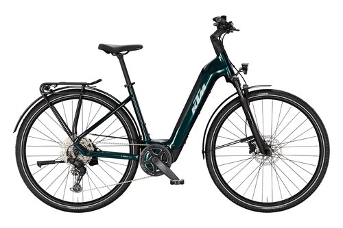 Lehké trekingové elektrokolo KTM MACINA SPORT SX 20 US DARK SEA