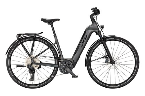 Lehké trekingové elektrokolo KTM MACINA SPORT SX MASTER Di2 US LAZER BLACK MATT
