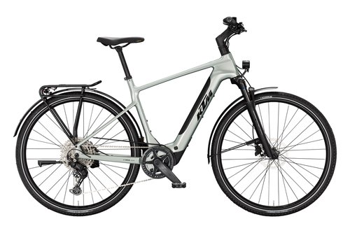 Lehké trekingové elektrokolo KTM MACINA SPORT SX PRO H EMERALD GREY