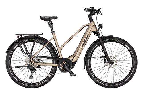 Trekingové elektrokolo KTM MACINA STYLE 820 XL Di2 D PLATIN BRONZE MATT