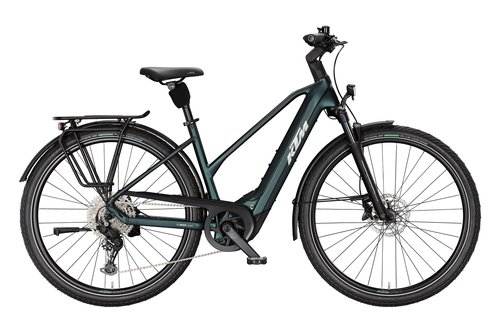 Trekingové elektrokolo KTM MACINA STYLE 830 Di2 D DARK SEA MATT
