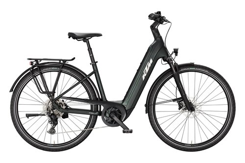 Trekingové elektrokolo KTM MACINA TOUR P720 US SMARAGD BLACK MATT