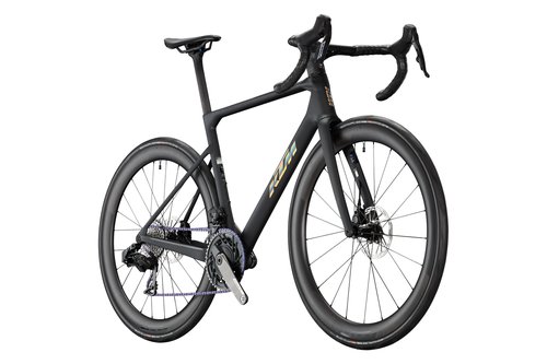 Silniční kolo KTM REVELATOR ALTO PRIME AXS PM GALAXY DUST CARBON MATT