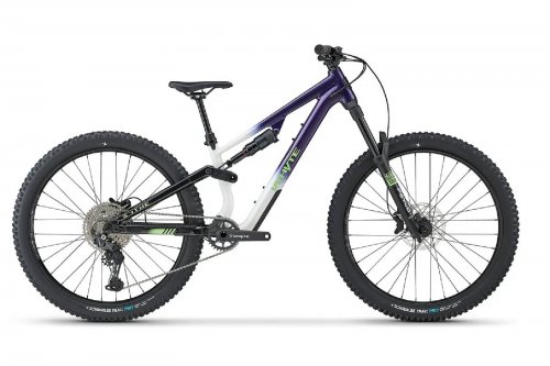 Dětské celoodpružené kolo WHYTE Sythe 27 Notso shrinking violet