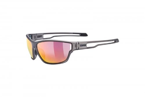Brýle UVEX BRÝLE SPORTSTYLE 806 SMOKE MATT/MIR.RED