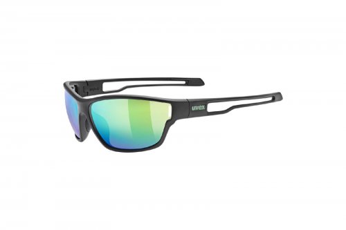 Brýle UVEX BRÝLE SPORTSTYLE 806 BLACK MATT/MIR.GREEN